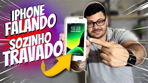 Celular falando sozinho (voz IRRITANTE) e não desbloqueia